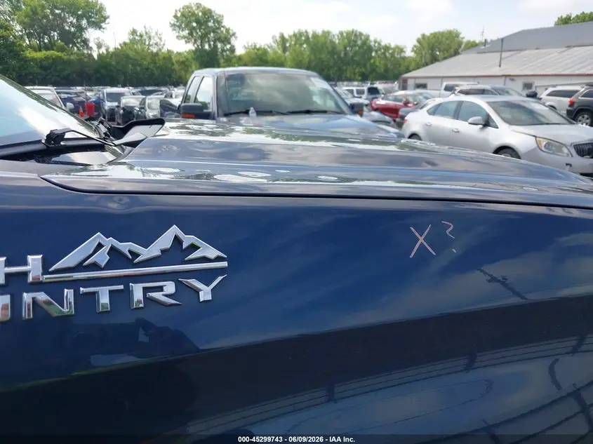 2019 CHEVROLET SILVERADO 1500 HIGH COUNTRY