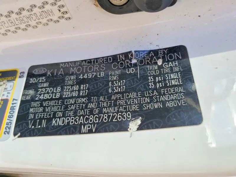 2016 KIA SPORTAGE LX  