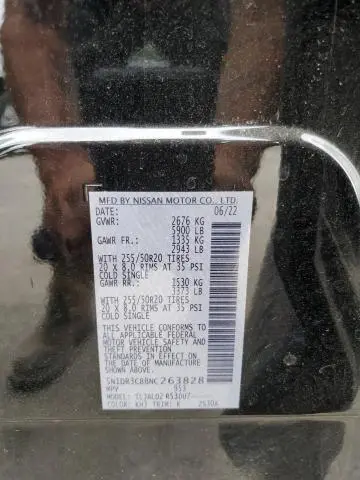 2022 NISSAN PATHFINDER SL  
