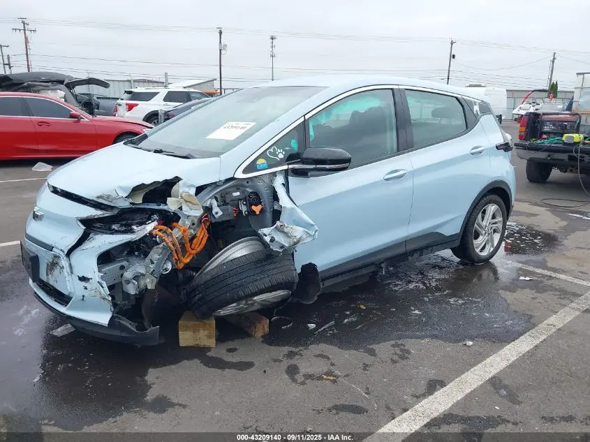 2022 CHEVROLET BOLT EV FWD 1LT