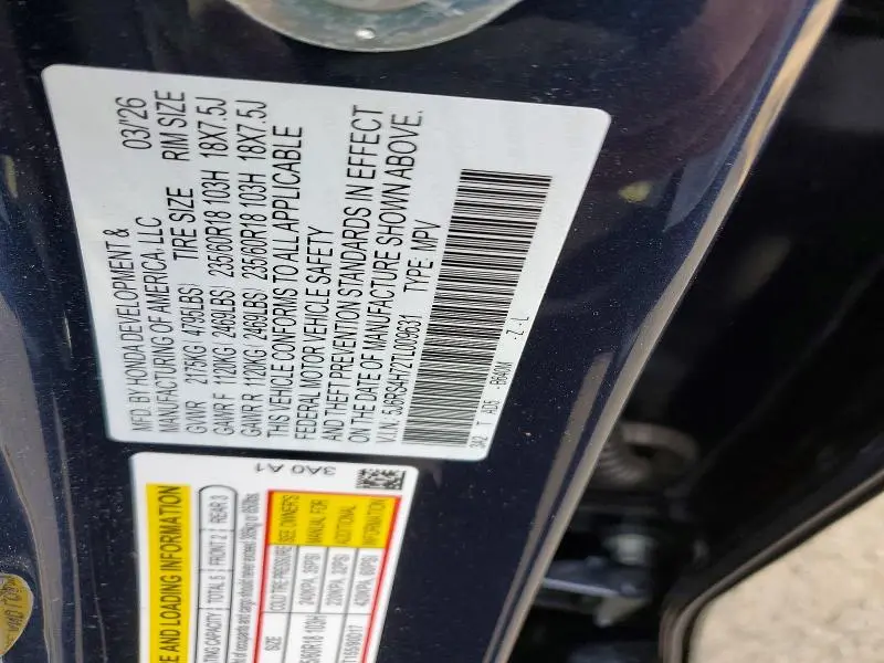 2026 HONDA CR-V EXL  