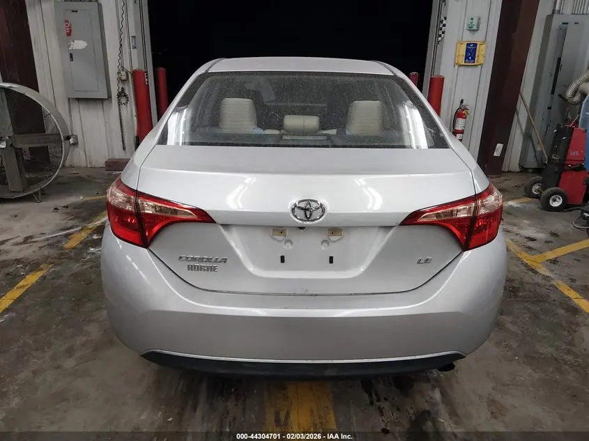 2019 TOYOTA COROLLA LE