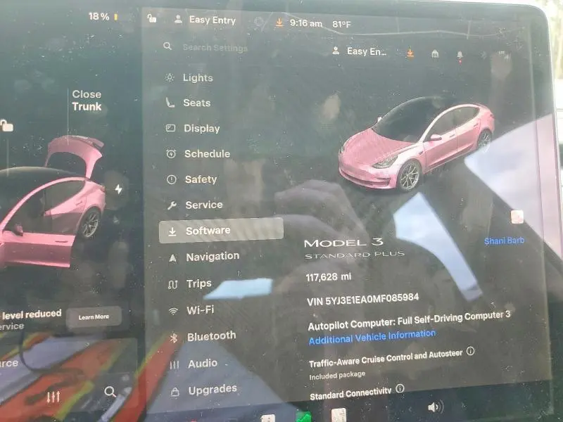 2021 TESLA MODEL 3   