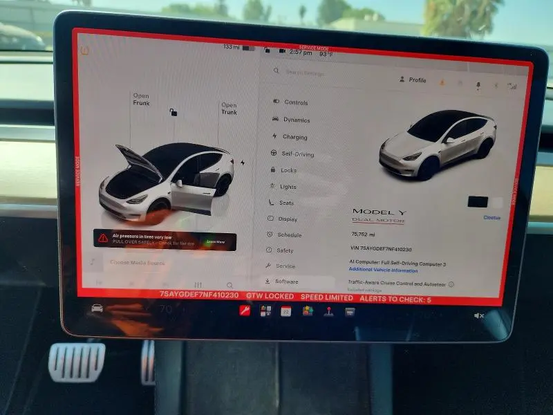 2022 TESLA MODEL Y   