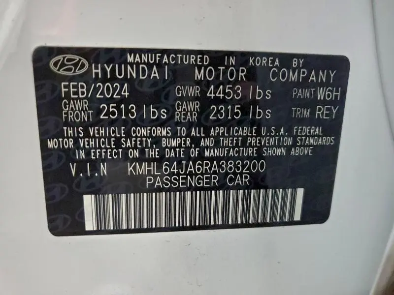 2024 HYUNDAI SONATA SEL  