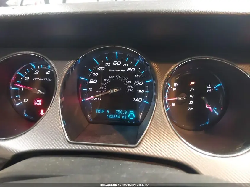 2010 FORD TAURUS SHO