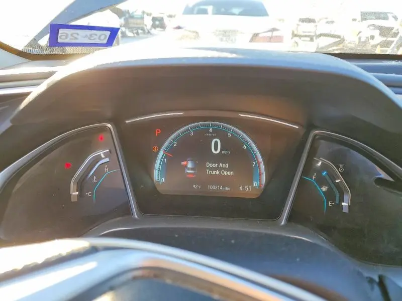 2017 HONDA CIVIC EX  