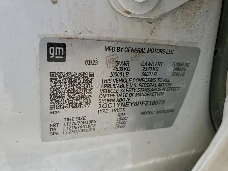 2023 CHEVROLET SILVERADO K2500 HEAVY DUTY LT  