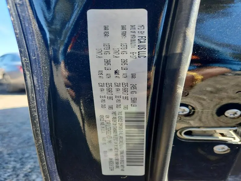 2017 JEEP CHEROKEE LATITUDE  