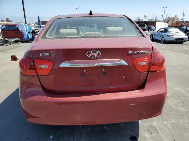 2010 HYUNDAI ELANTRA BLUE  