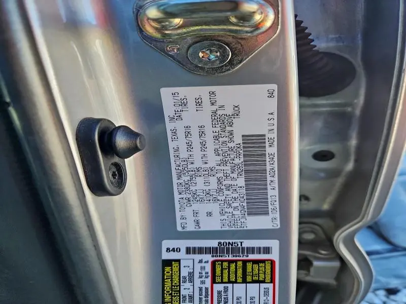 2015 TOYOTA TACOMA DOUBLE CAB PRERUNNER  