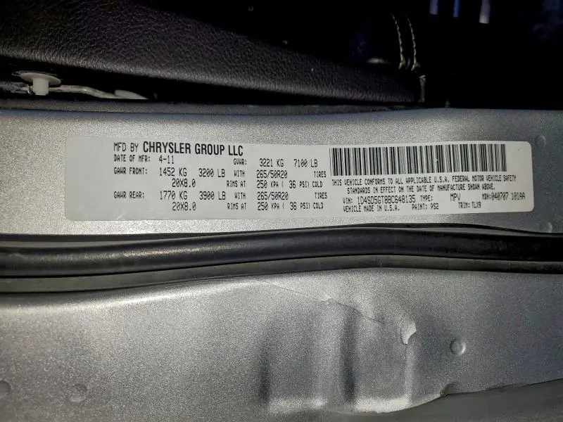 2011 DODGE DURANGO CITADEL  