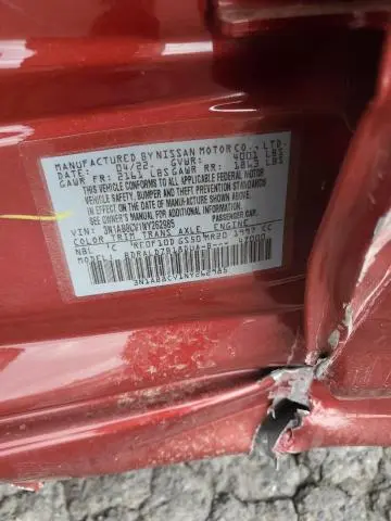 2022 NISSAN SENTRA SV  