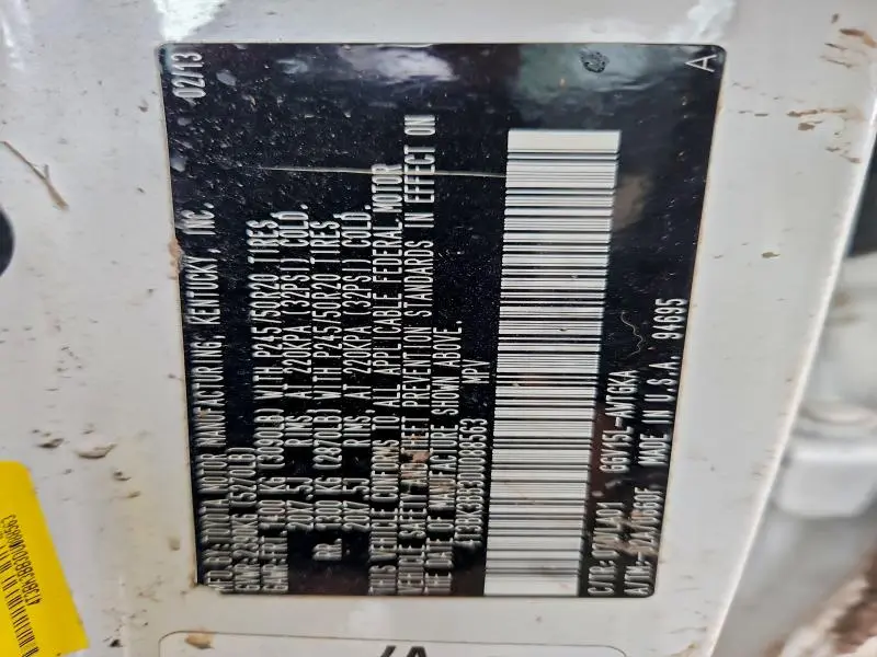 2013 TOYOTA VENZA LE  