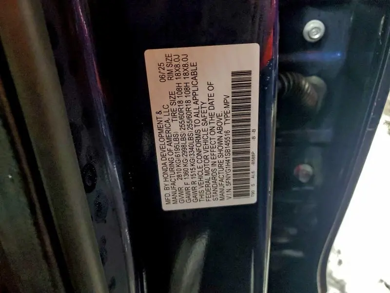 2025 HONDA PILOT EXL  