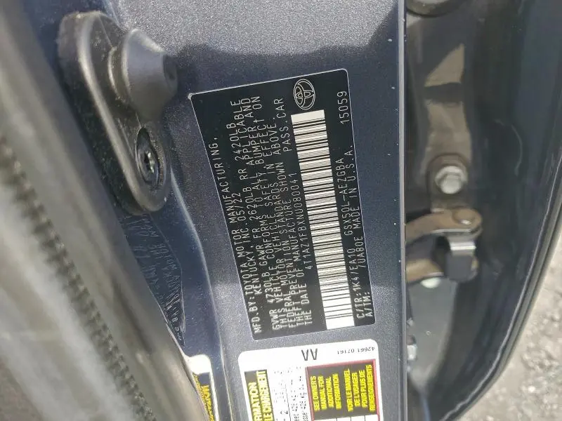 2022 TOYOTA AVALON XLE  