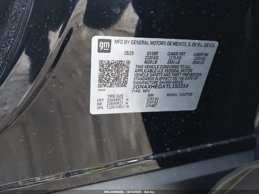 2026 CHEVROLET EQUINOX FWD LT