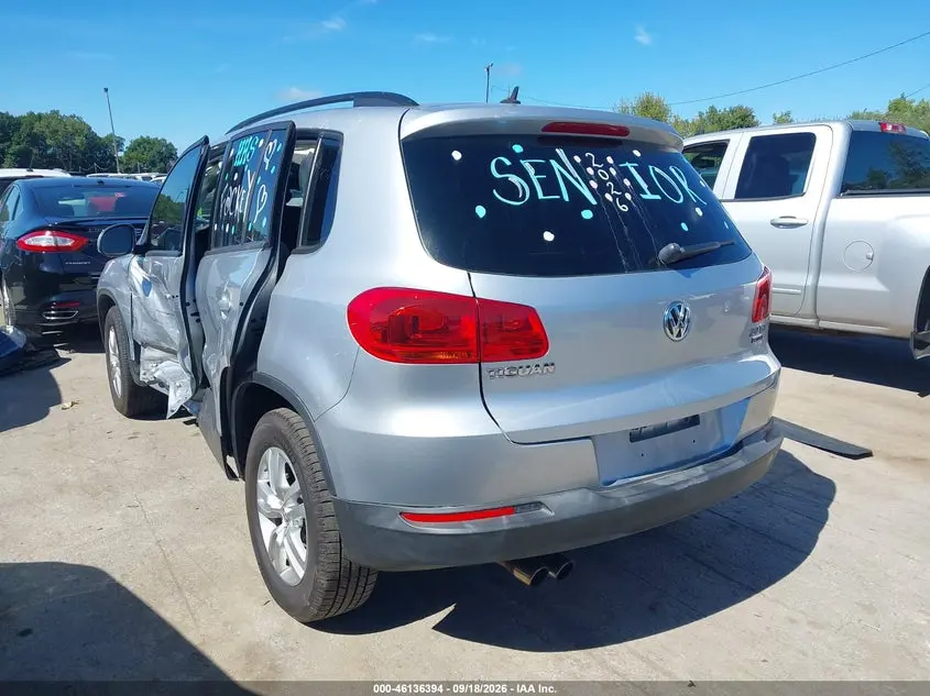 2016 VOLKSWAGEN TIGUAN S