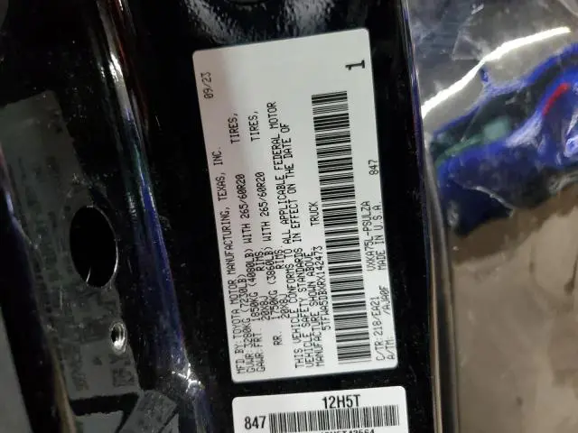 2024 TOYOTA TUNDRA CREWMAX LIMITED  