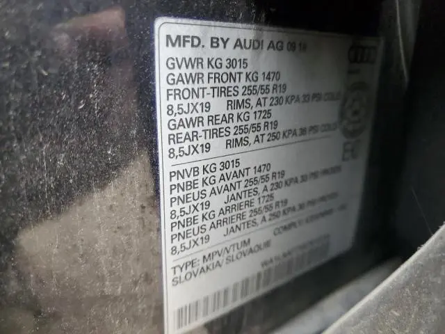 2019 AUDI Q7 PREMIUM PLUS  