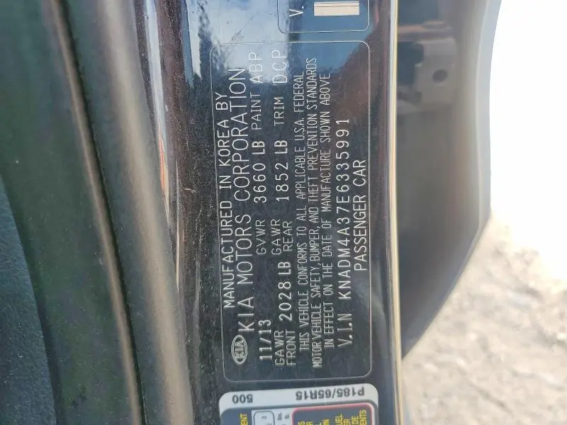 2014 KIA RIO LX  