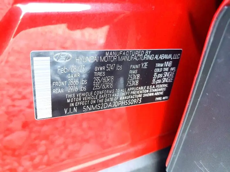 2023 HYUNDAI SANTA FE SEL  