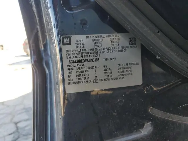 2011 BUICK ENCLAVE CXL  