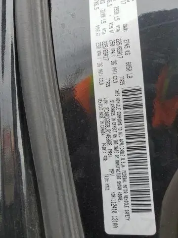 2018 DODGE GRAND CARAVAN SE