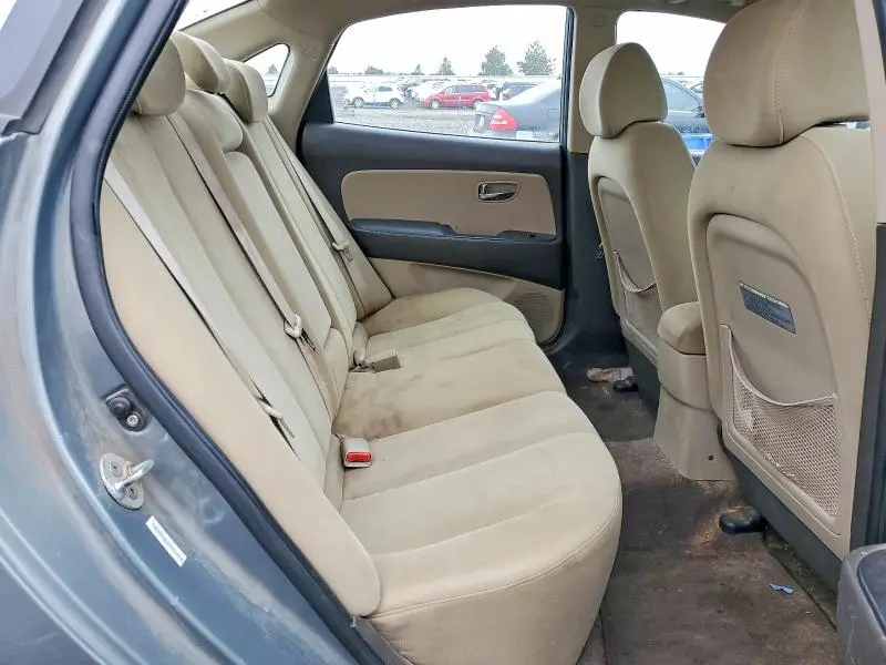 2010 HYUNDAI ELANTRA BLUE  