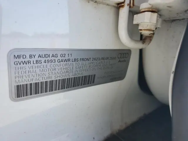 2011 AUDI A6 PREMIUM PLUS  