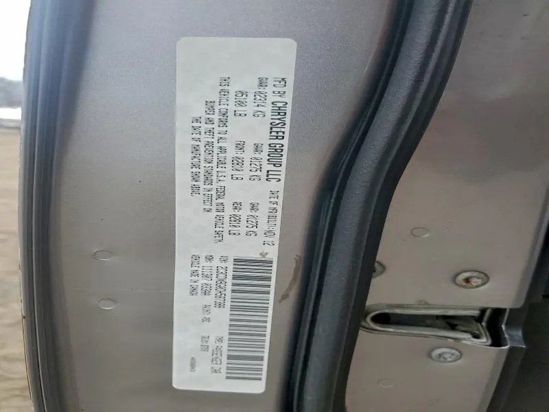 2013 DODGE CHARGER SE  