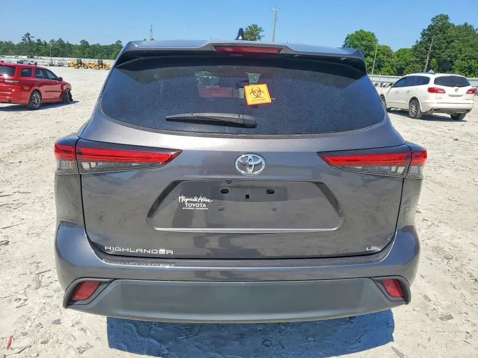 2022 TOYOTA HIGHLANDER LE  