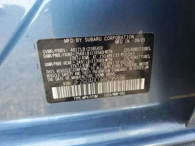 2024 SUBARU CROSSTREK PREMIUM  