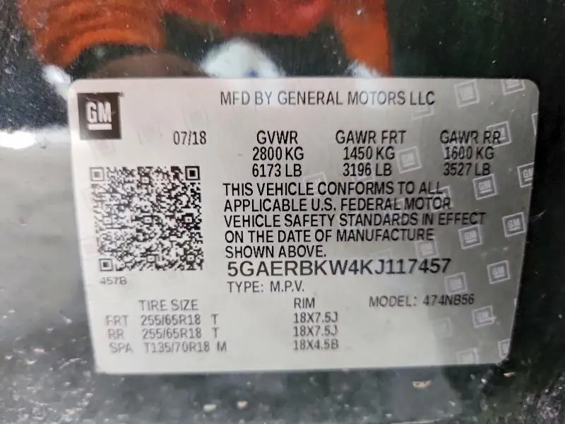 2019 BUICK ENCLAVE ESSENCE  