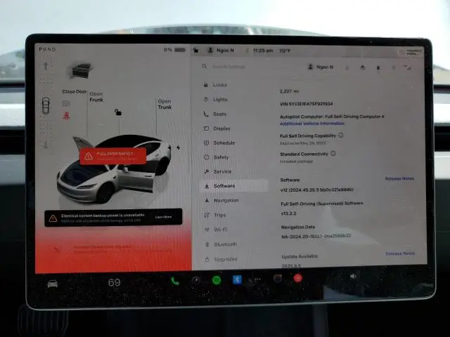 2025 TESLA MODEL 3   