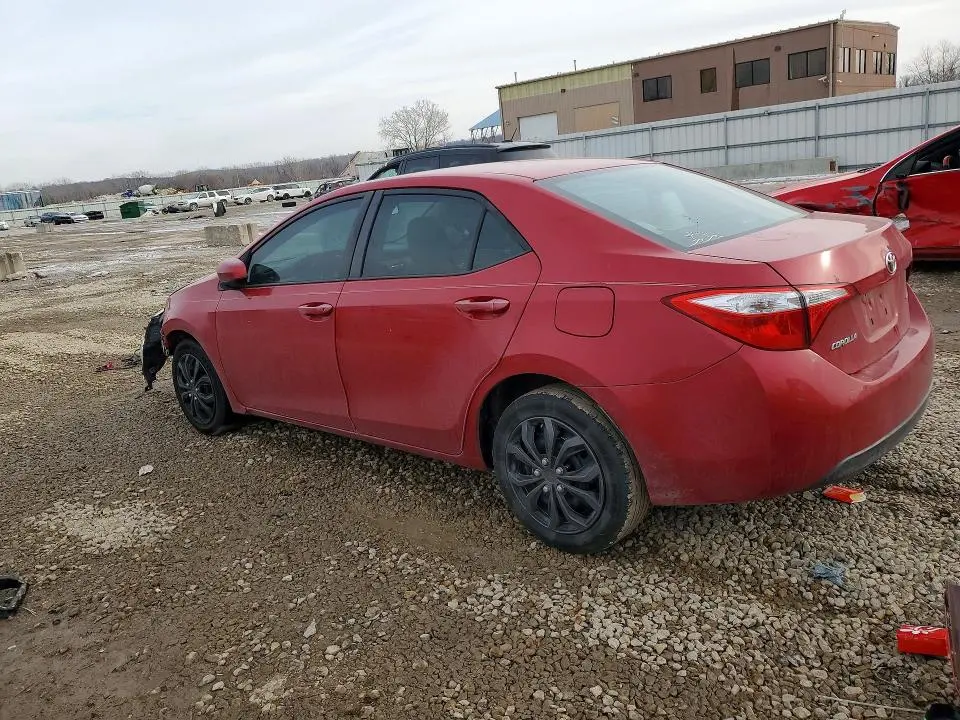 2016 TOYOTA COROLLA L  