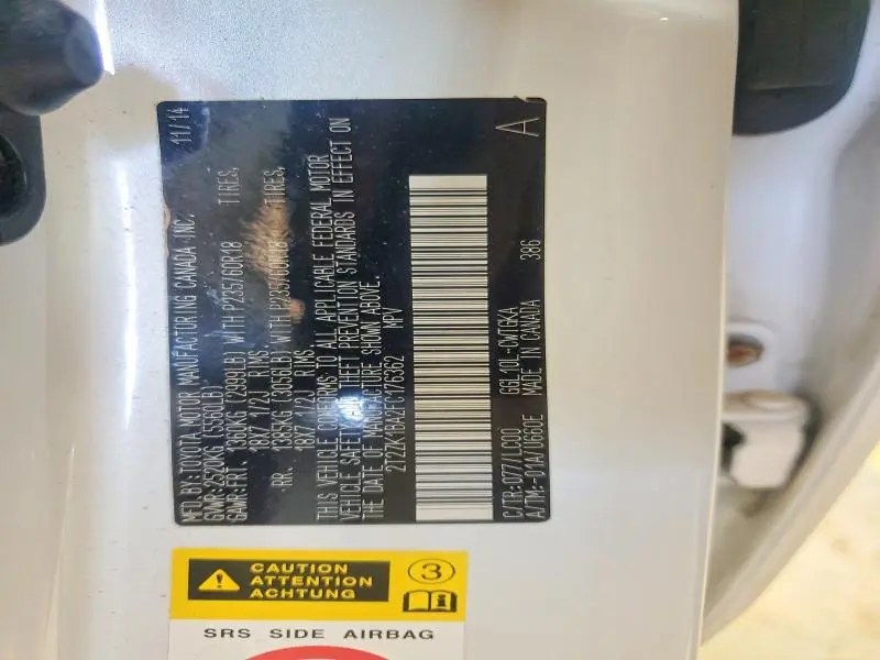 2015 LEXUS RX 350 BASE  