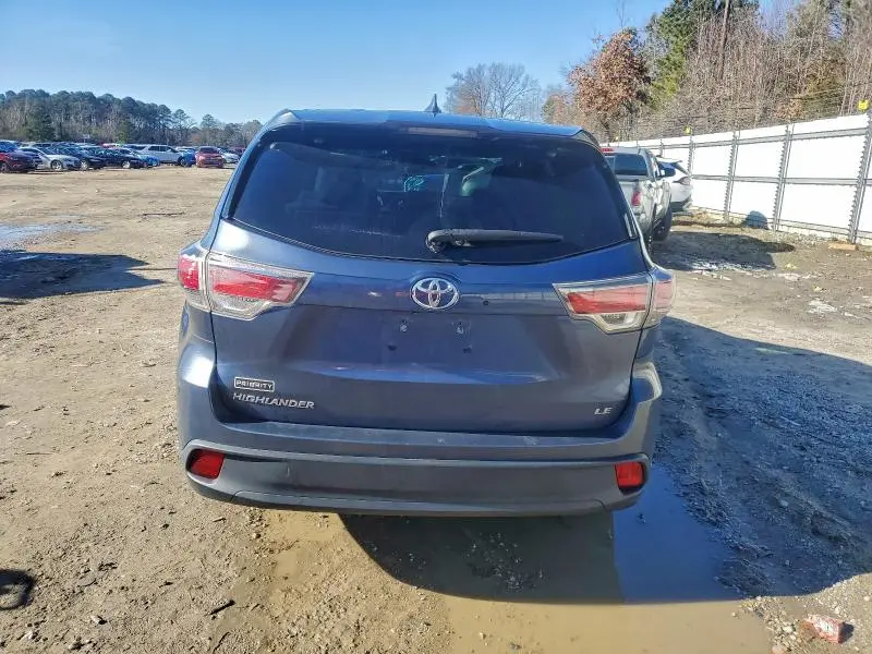 2015 TOYOTA HIGHLANDER LE  