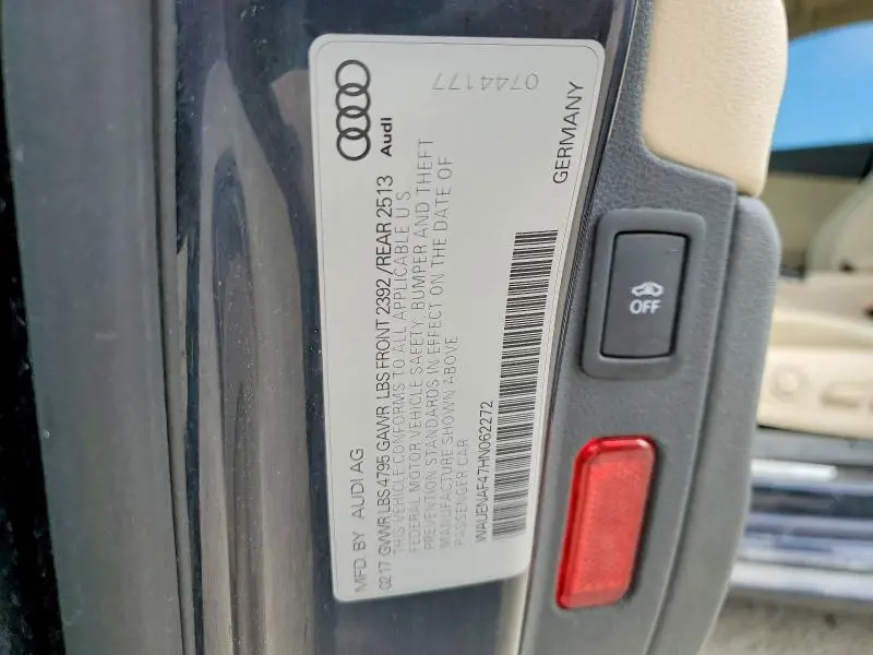 2017 AUDI A4 PREMIUM PLUS  