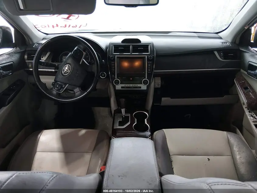 2012 TOYOTA CAMRY XLE V6