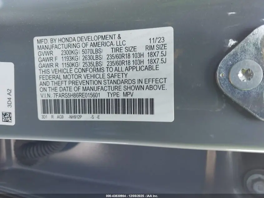 2024 HONDA CR-V HYBRID SPORT-L