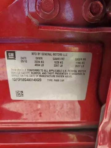 2010 CADILLAC CTS LUXURY COLLECTION  