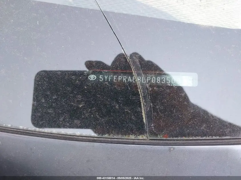 2020 TOYOTA COROLLA LE