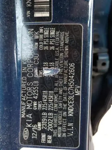 2017 KIA NIRO EX TOURING  