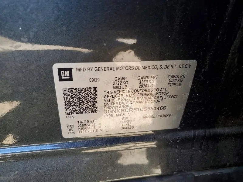 2020 CHEVROLET BLAZER 2LT  