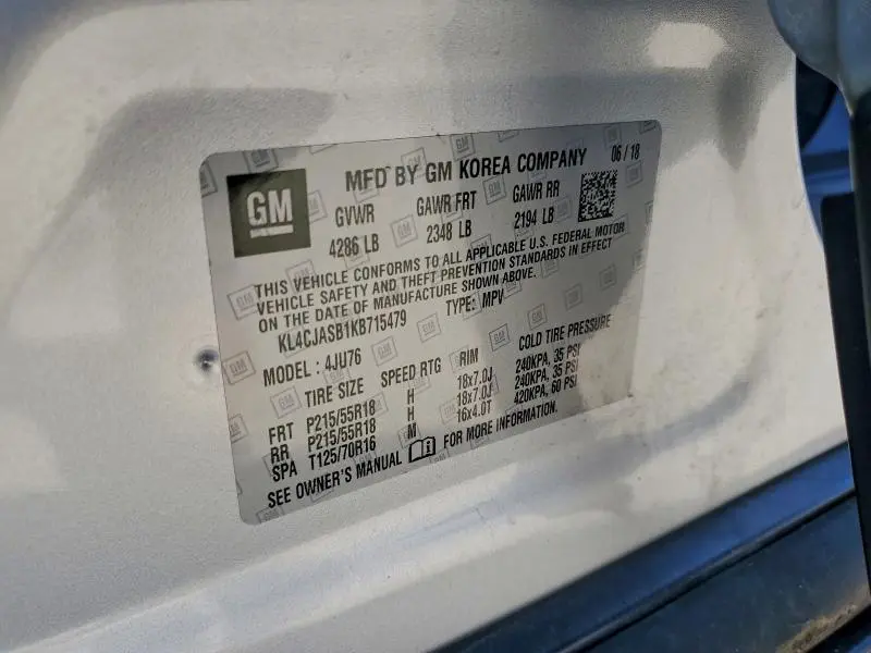 2019 BUICK ENCORE PREFERRED  