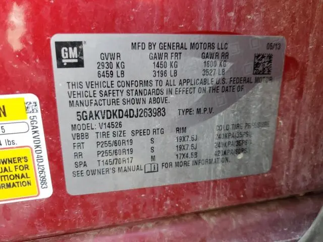 2013 BUICK ENCLAVE