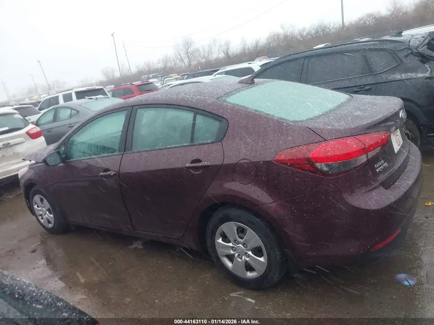 2018 KIA FORTE LX