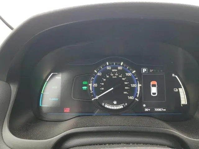 2019 HYUNDAI IONIQ BLUE  