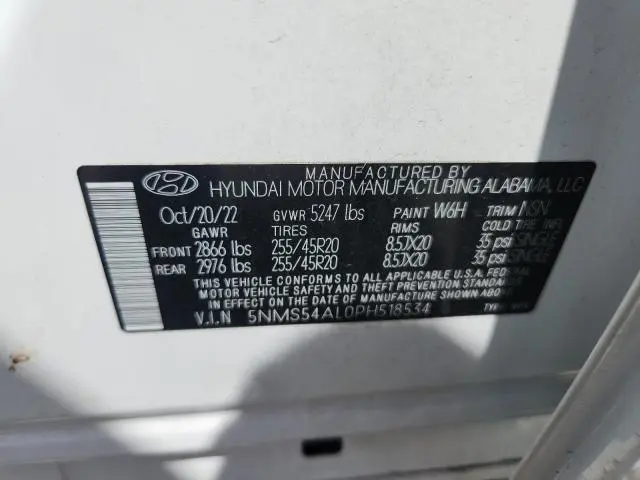 2023 HYUNDAI SANTA FE CALLIGRAPHY  